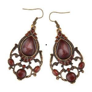 复古耳饰欧美风图片,探寻经典耳饰之美